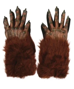 Brown Werewolf Gloves