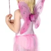 Smiffys Child Pink Butterfly Wings And Wand