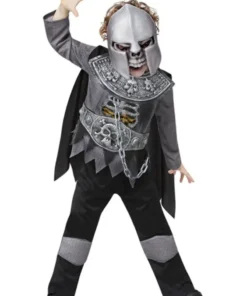 GENERIC Childrens Deluxe Skeleton Knight Costume