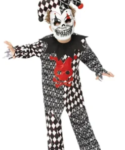 GENERIC Childrens Evil Jester Costume