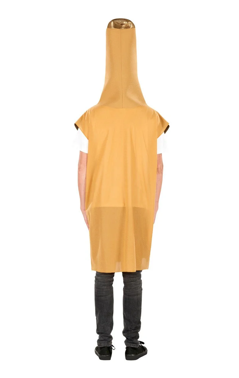 GENERIC Adult Coroner Beer Bottle Costume 2 GENERIC Adult Coroner Beer Bottle Costume - Image 2