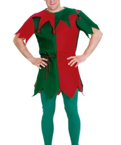 Mens Economy Elf Costume