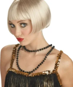 Flirty Flapper Blonde Wig