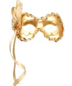 GENERIC Gold Masquerade Facepiece