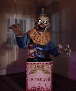 GENERIC Jack In The Box Animated Halloween Decoration