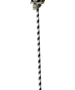 Jester Skull Halloween Cane Accessory
