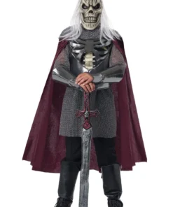GENERIC Kids Fearsome Skeleton King Costume