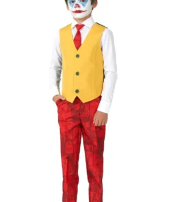 GENERIC Kids Scarlet Joker Suit - Opposuit -Halloween Decoration Shop kids scarlet joker suit opposuit 813471