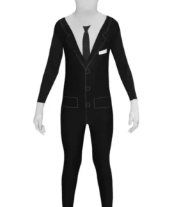 Kids Slenderman Morphsuit Costume