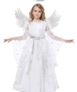 GENERIC Kids Starlight Angel Costume