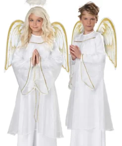 GENERIC Kids Unisex Holiday Angel Costume