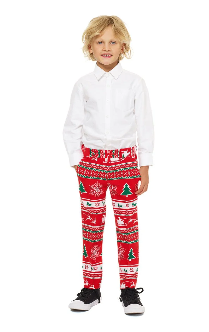 Kids Winter Wonderland Christmas Suit - Opposuits 3 Kids Winter Wonderland Christmas Suit - Opposuits - Image 3