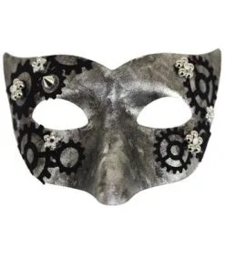 GENERIC Silver Masquerade Facepiece