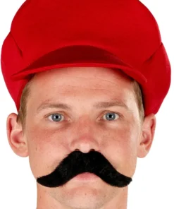 GENERIC Stick-on Black Handlebar Moustache Accessory