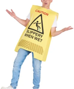 GENERIC Wet Floor Sign Costume