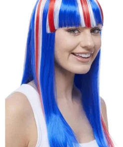 GENERIC Womens Union Jack Glamourama Wig