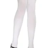 Smiffys Womens White Stockings With Black Bow