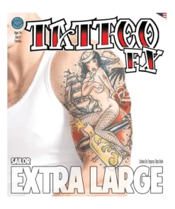 XL Sailor Girl Tattoo FX